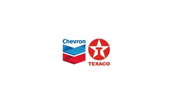 Chevron and Texaco Geschenkkarte
