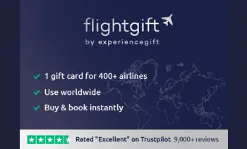 Flightgift EUR Geschenkkarte