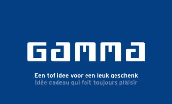 Gamma Cadeaukaart België BE Carte-cadeau