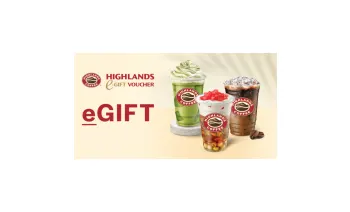Tarjeta Regalo Highlands Coffee 